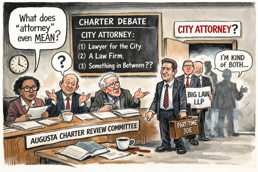 Featured image accompanying The Quiet Rewrite of Power: Inside Augusta’s Charter Review as a Mayoral Election Approaches