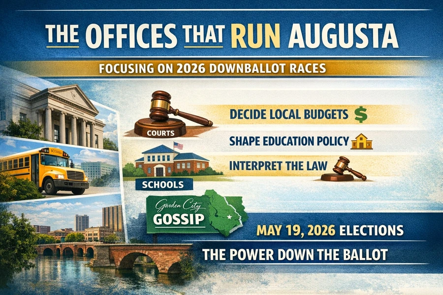 Featured image accompanying The Offices That Run Augusta: GCG Expands Focus on 2026 Downballot Races