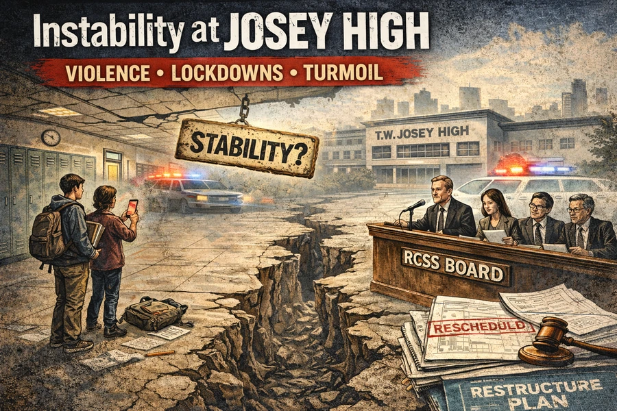 Featured image accompanying LOCKDOWNS, FIGHTS & A SCHOOL IN LIMBO: What’s Really Happening at Josey High?