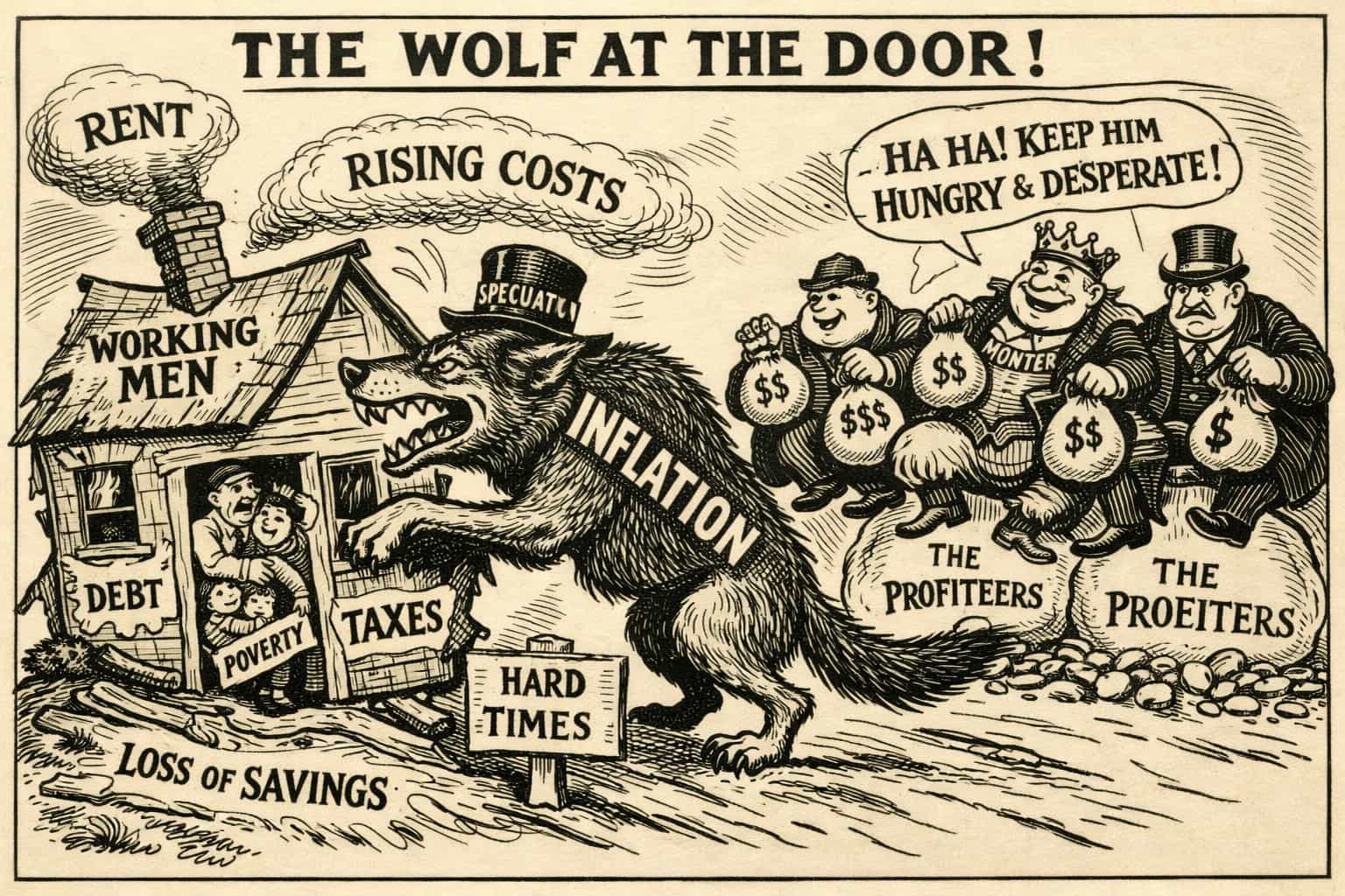 19th century political cartoon illustrating Augusta charter reform conflict, showing corruption, power struggle, and government control themes
