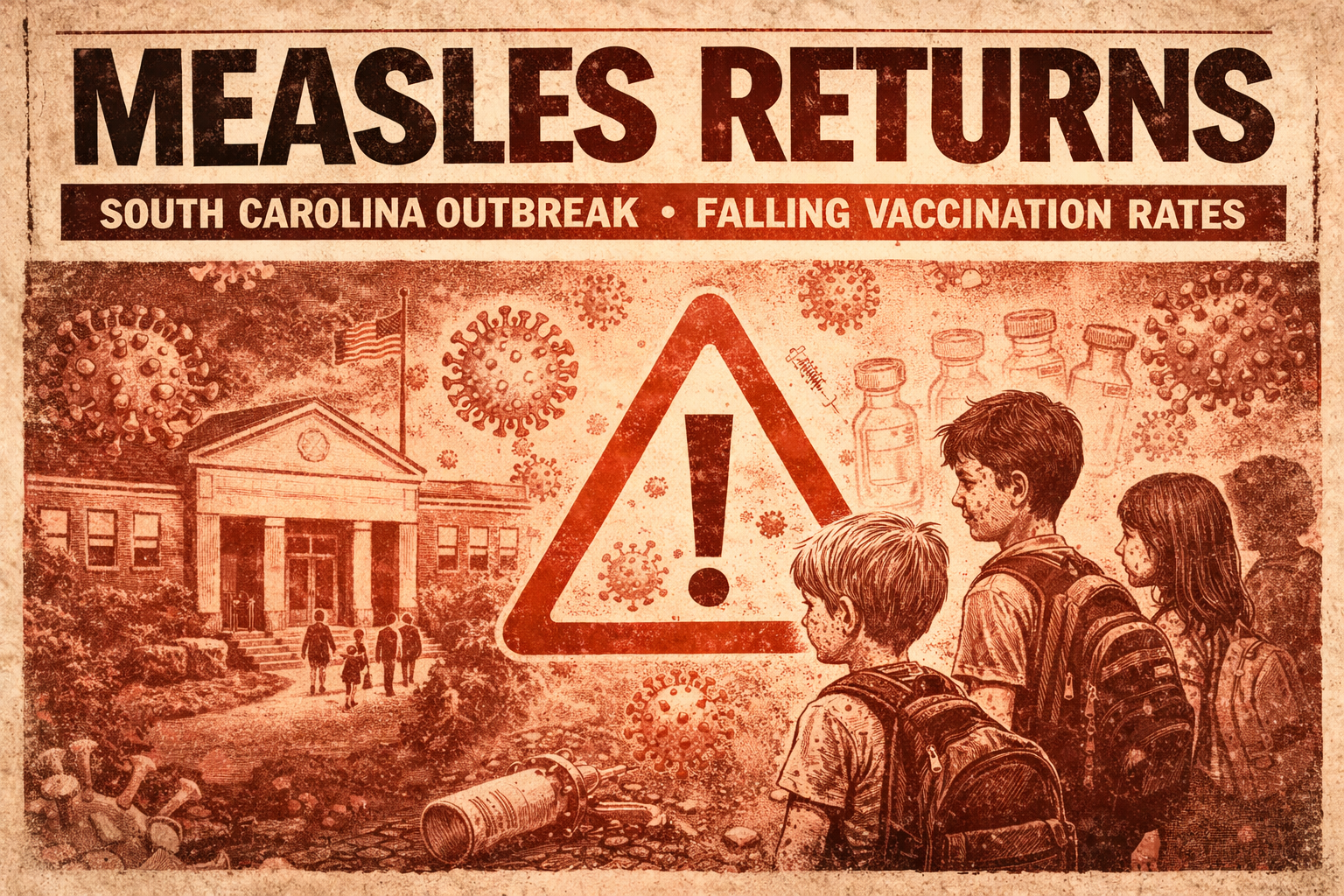 measles outbreak in South Carolina