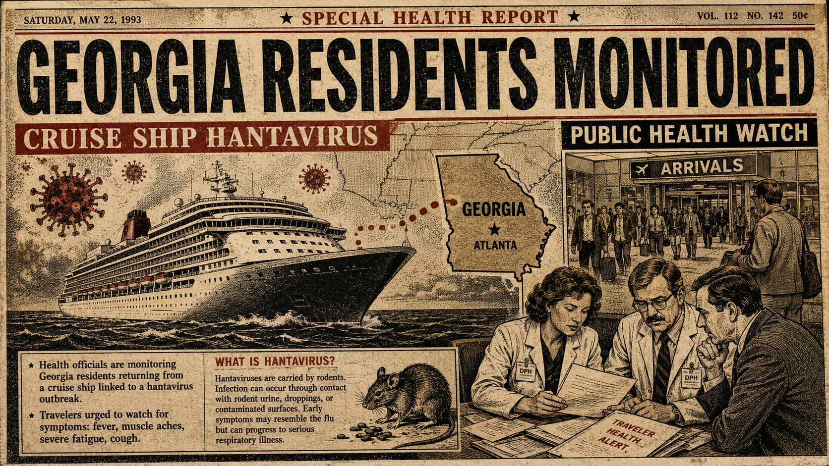 Cruise Ship Hantavirus outbreak