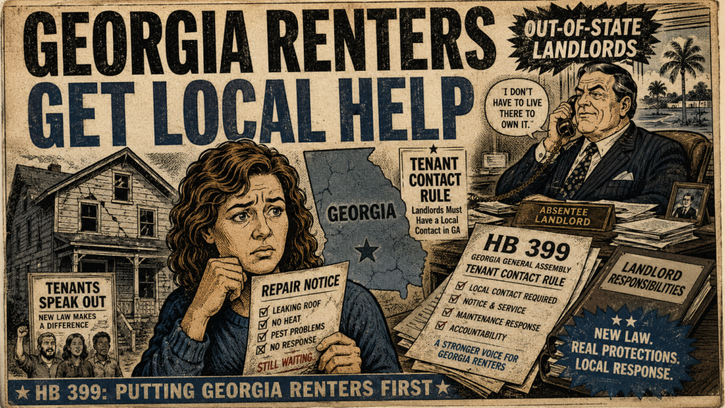 Georgia Renters Get a Local Contact Under New Out-of-State Landlord Law