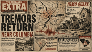 Tremors Return Near Columbia as South Carolina Logs Another Small Earthquake