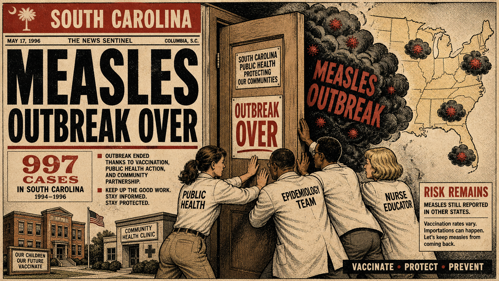 Measles Outbreak Is Over