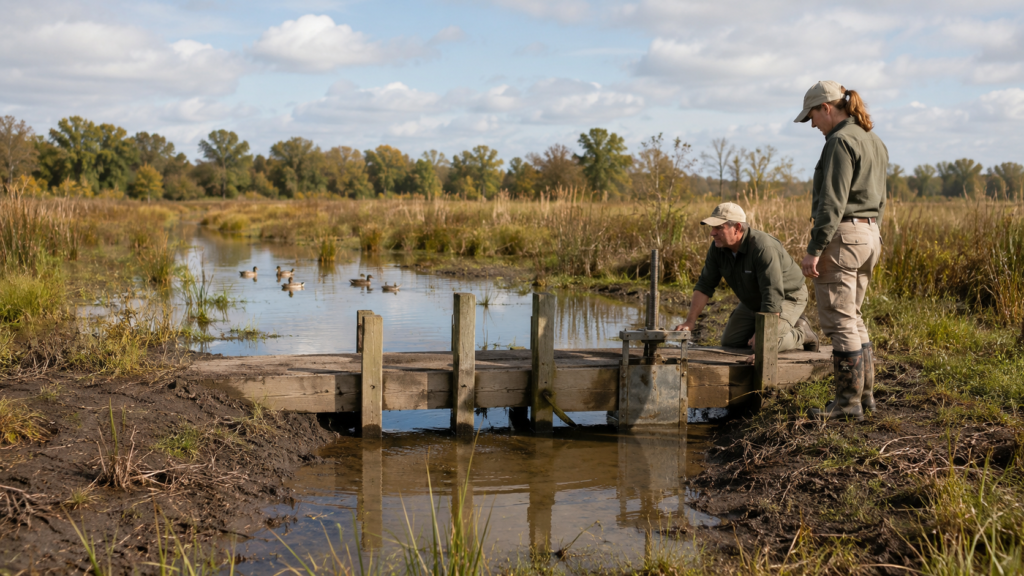 Flint River wetlands project