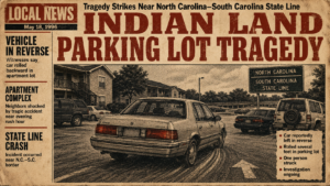 Indian Land Woman Dies After Being Struck by Her Own Vehicle in Apartment Parking Lot