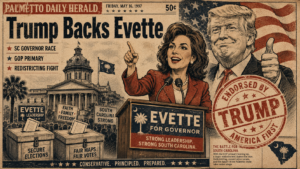 Trump Endorses Pamela Evette as South Carolina Governor