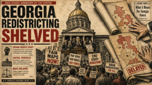 Georgia Republicans Back Away From Redistricting Fight After Capitol Protests