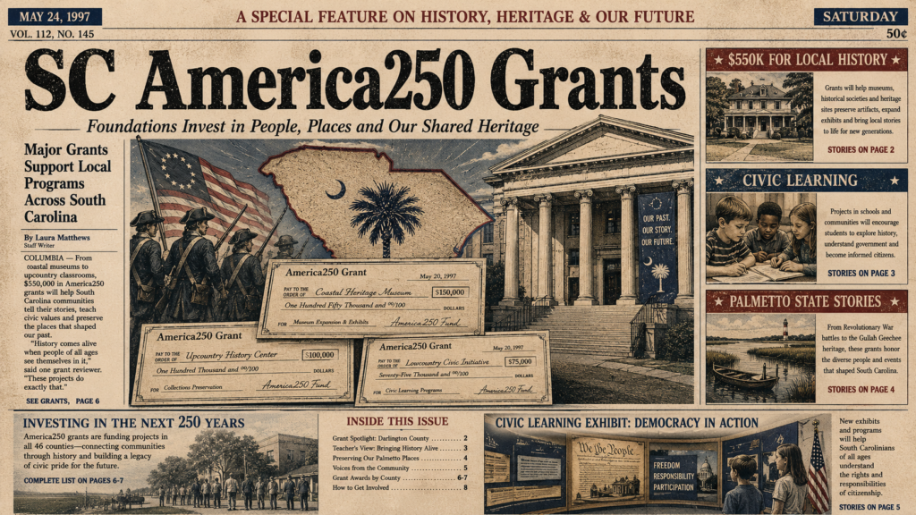 Duke Energy Foundation Wraps America250 Grants With More Than $550K for South Carolina Groups