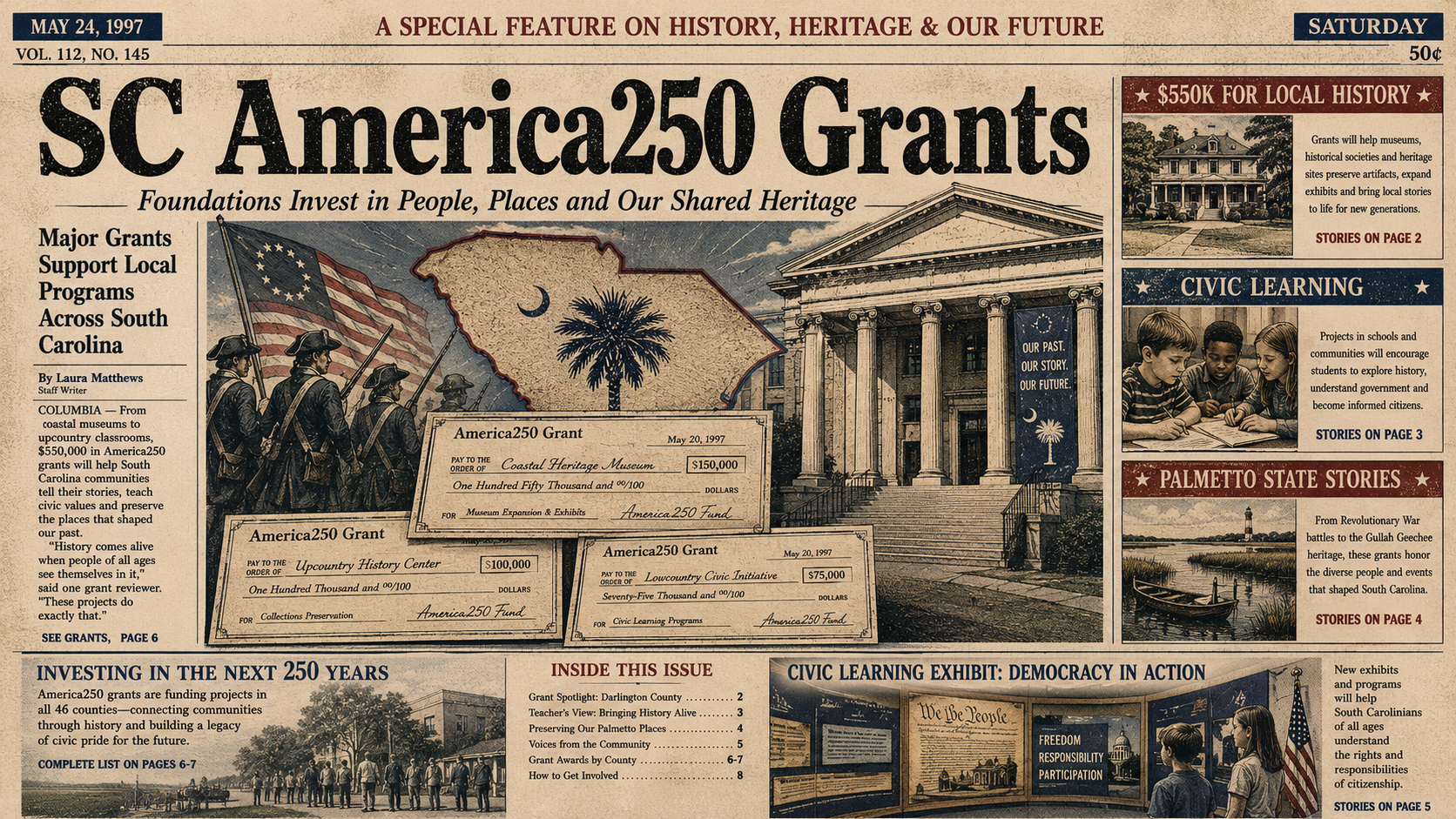 Duke Energy Foundation Wraps America250 Grants With More Than $550K for South Carolina Groups