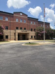 Columbia County Board of Education administrative offices in Evans, Georgia.