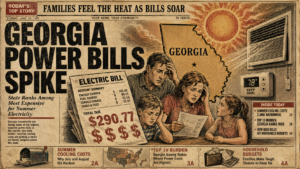 Georgia Ranks 8th for Summer Electricity Burden as Cooling Costs Hit Household Budgets