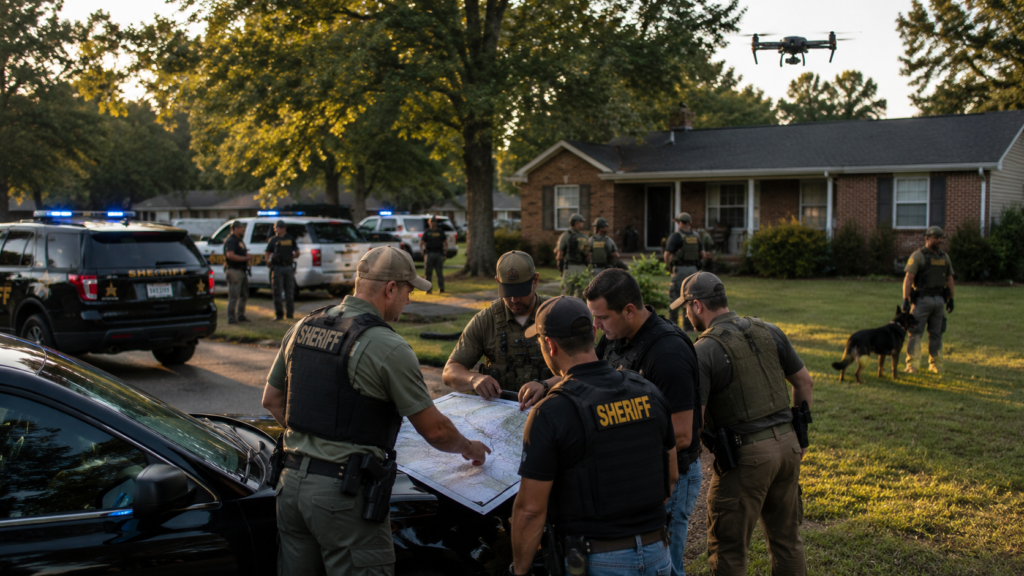authorities were searching an area outside Aiken County as part of the effort to recover Javeayah