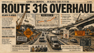 Georgia’s $1 Billion Route 316 Overhaul Aims to Turn a Commuter Highway Into an Economic Corridor