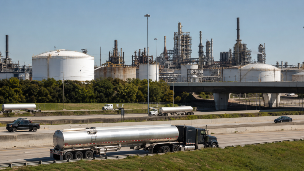 One-week gas price moves